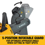 FLEXVOLT 60-Volt Lithium-Ion Cordless 9 in. Construction Saw w/(2) FLEXVOLT Batteries & 7-1/4 in. Wormdrive Circular Saw