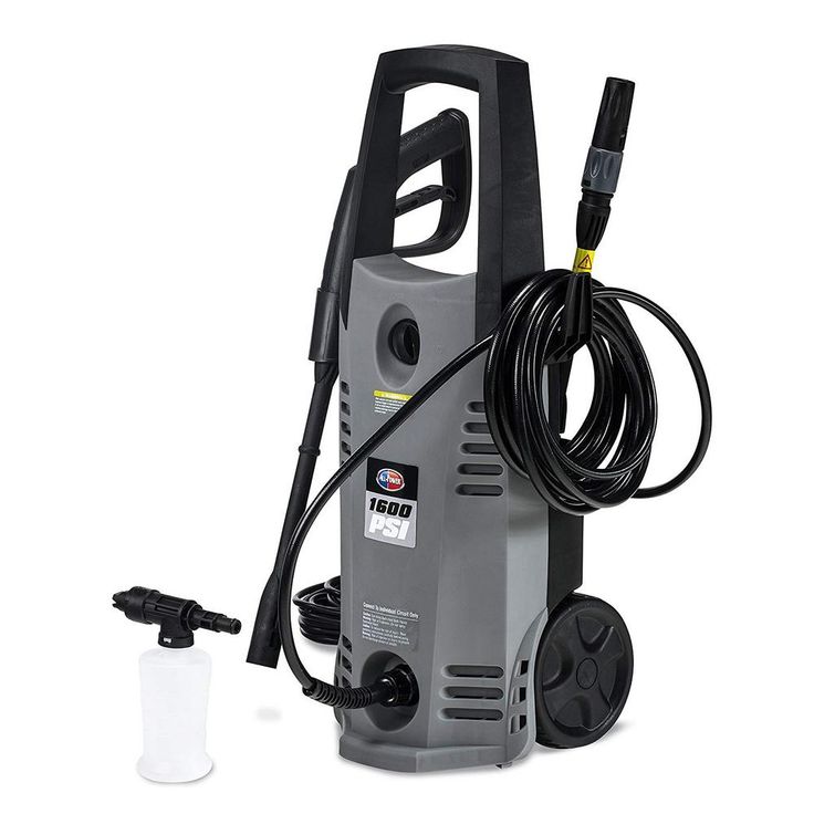 All Power 1600 PSI 1.6 GPM Electric Pressure Washer with Hose Reel for House, Garage, Vehicle and Outdoor Cleaning