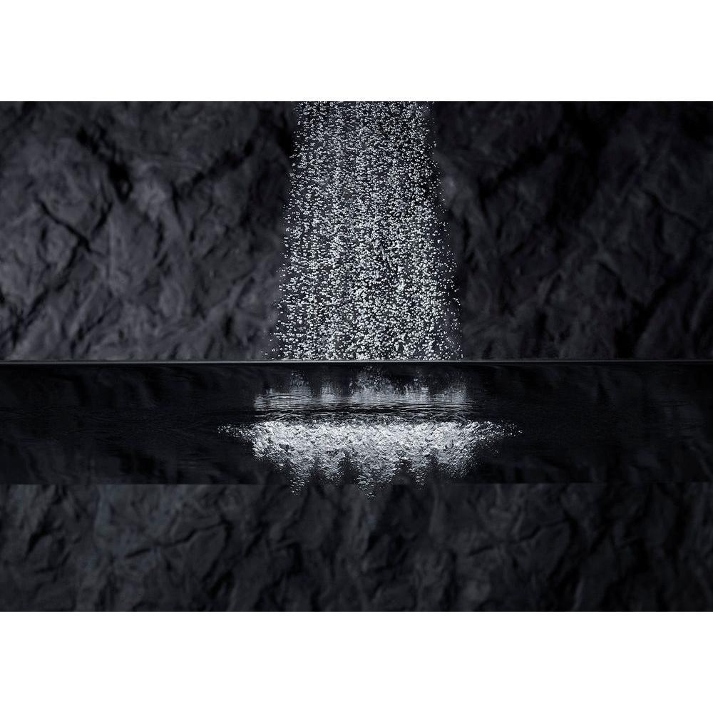 Forte 1-Spray 5.5 in. Single Wall Mount Fixed Rain Shower Head in Vibrant Brushed Nickel - Super Arbor