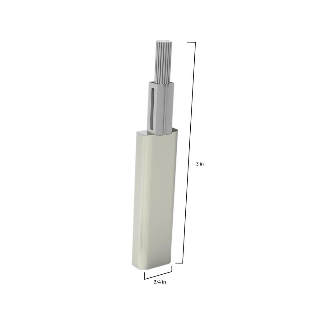 Push Opener in Stainless Steel (2-Pack) - Super Arbor