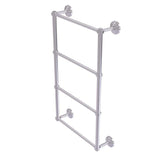 Allied Brass Que New Satin Chrome Wall Mount Towel Rack