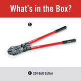 S24 24 in. Heavy-Duty Bolt Cutter - Super Arbor