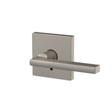 Schlage Custom Latitude Satin Nickel Collins Trim Dummy Door Lever (2-Pack)