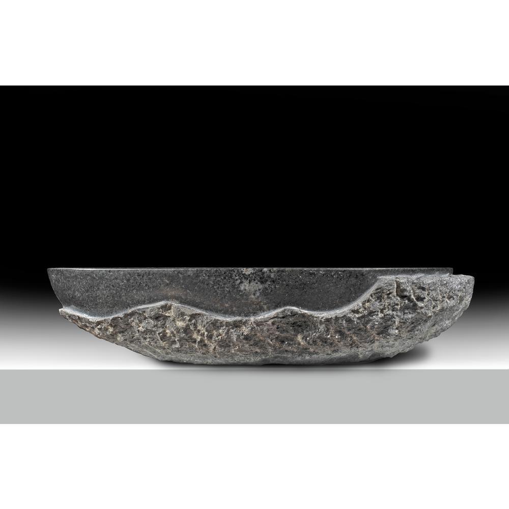 Dragons Peak Vessel Sink in Mandy Black - Super Arbor