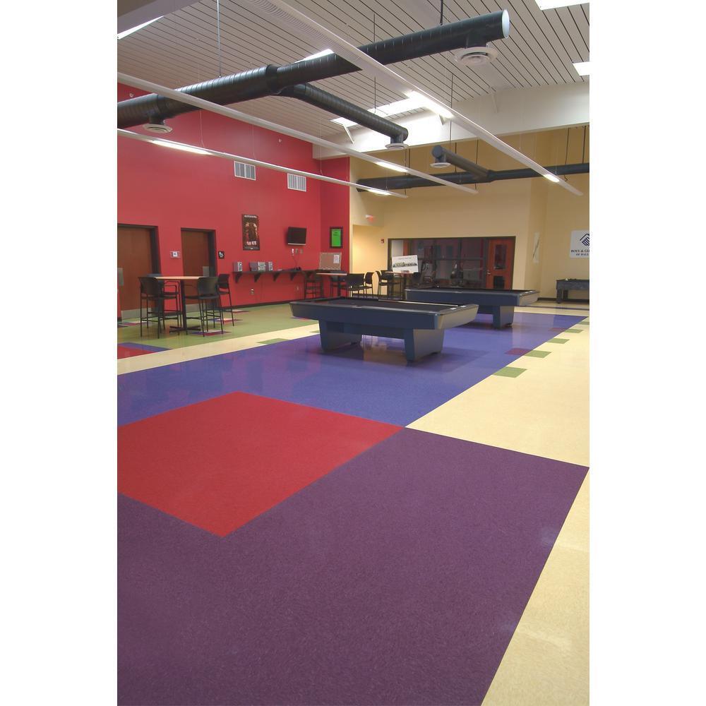 Armstrong Imperial Texture VCT 12 in. x 12 in. Tyrian Purple Standard Excelon Commercial Vinyl Tile (45 sq. ft. / case) - Super Arbor