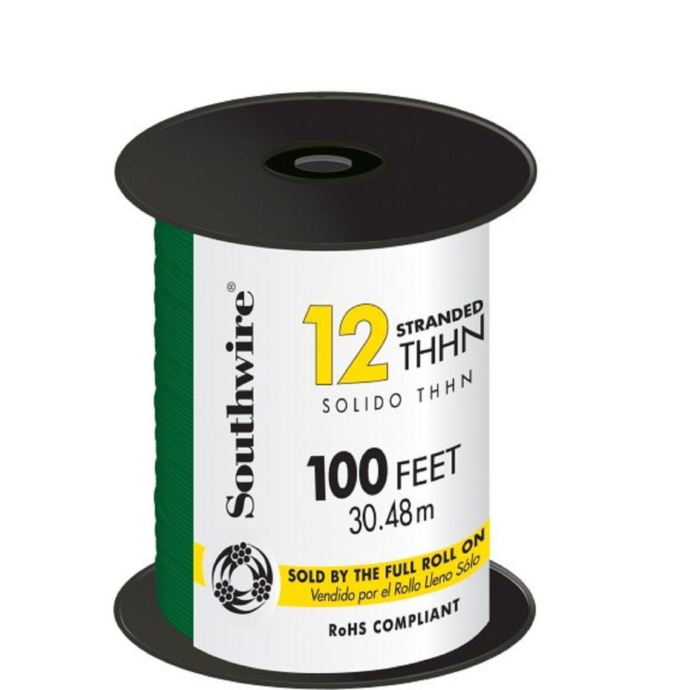500 ft. 12 White Stranded CU THHN Wire - Super Arbor