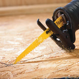 20-Volt MAX Lithium Ion Cordless Reciprocating Saw (Tool-Only) w/ Bonus Bi-Metal Reciprocating Saw Blade Set (16-Piece) - Super Arbor
