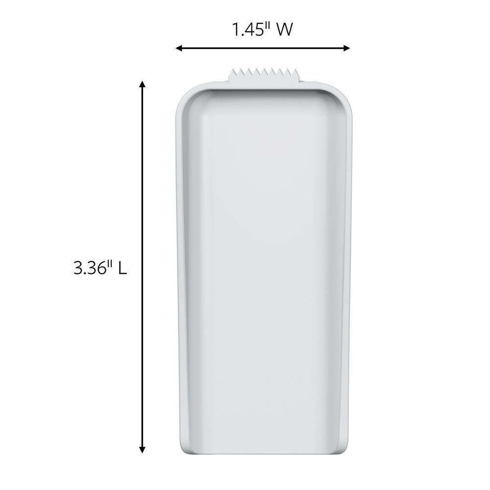 Large White Canvas Picture Hanger (1-Canvas Hanger) (2-Adhesive Strips) - Super Arbor