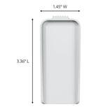 Large White Canvas Picture Hanger (1-Canvas Hanger) (2-Adhesive Strips) - Super Arbor