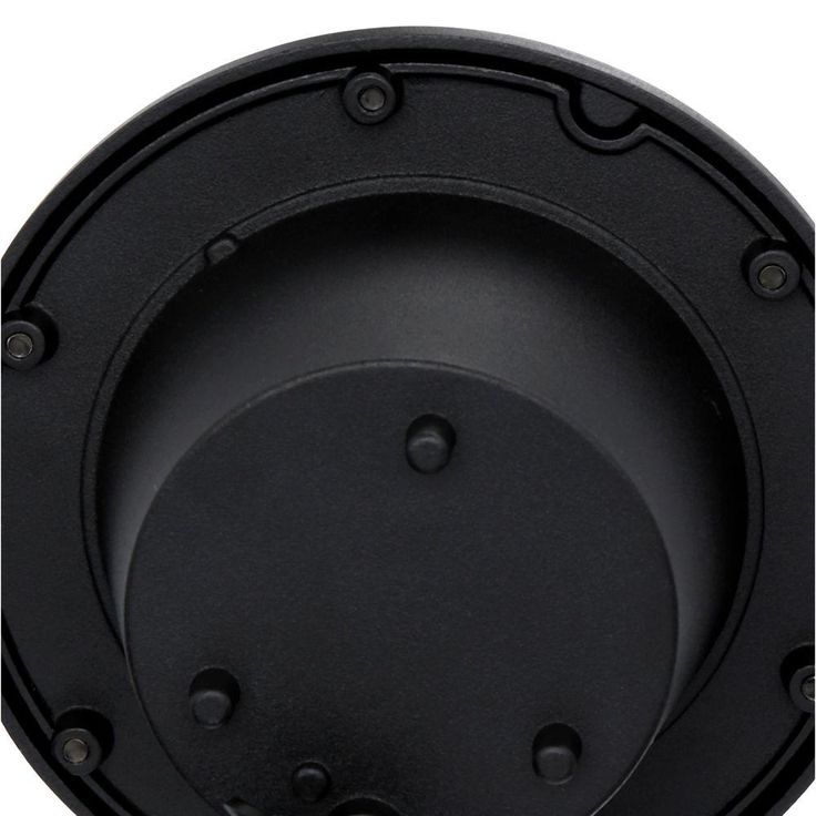 Low-Voltage Black Outdoor Integrated LED Landscape Well Light