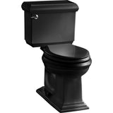 Memoirs Classic 2-piece 1.28 GPF Single Flush Elongated Toilet with AquaPiston Flush Technology in Ice Grey - Super Arbor