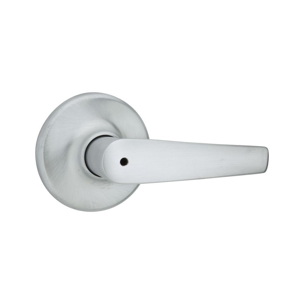 Delta Satin Chrome Privacy Bed/Bath Door Lever - Super Arbor