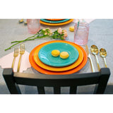 3-Piece Classic Butterscotch Ceramic Dinnerware Set (Service for 1)