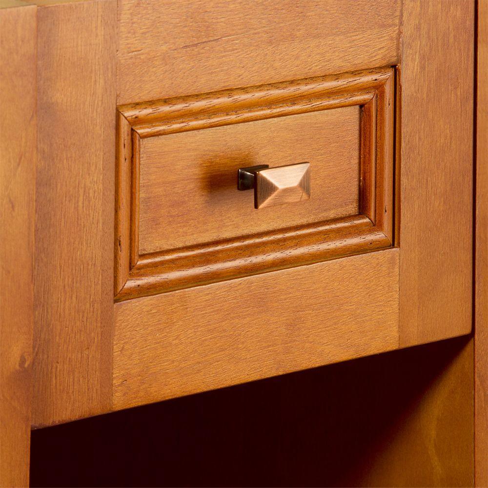 Exhibit 48 in. W Bath Vanity Cabinet Only in Rich Cinnamon - Super Arbor