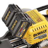 FLEXVOLT 120-Volt MAX Lithium-Ion Cordless Brushless 12 in. Sliding Miter Saw w/ AC Adapter, (2) Batteries 2Ah & Charger - Super Arbor