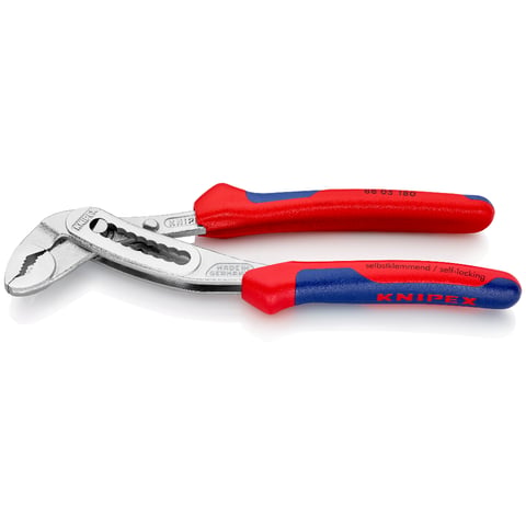 KNIPEX Alligator Water Pump 7.25-in V-Jaw Pliers, 88 05 180