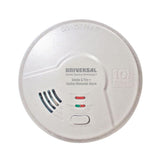 10 Year Sealed, Battery Operated, 3-In-1 Smoke, Fire And Carbon Monoxide Detector, Microprocessor Intelligence - Super Arbor