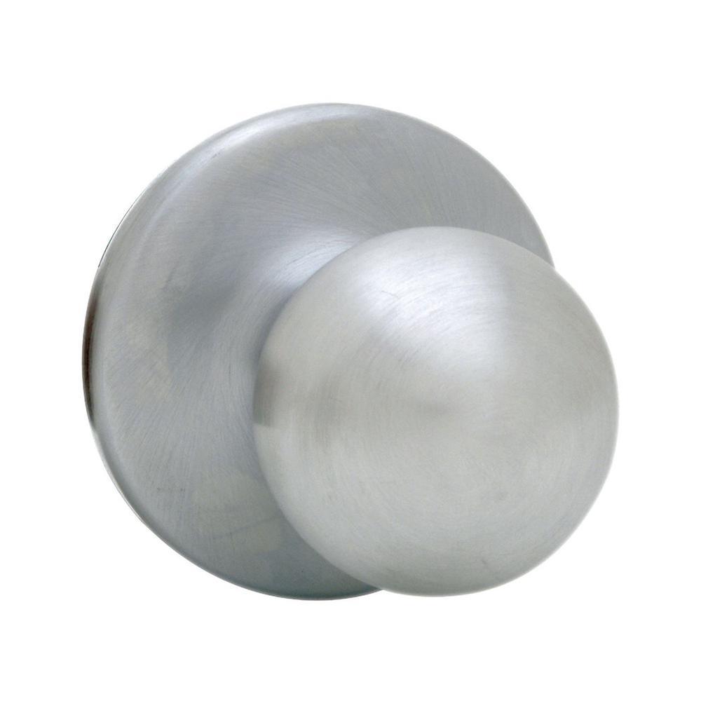 Polo Satin Nickel Hall/Closet Door Knob Featuring Microban Antimicrobial Technology - Super Arbor