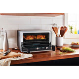 Matte Black Digital Countertop Oven