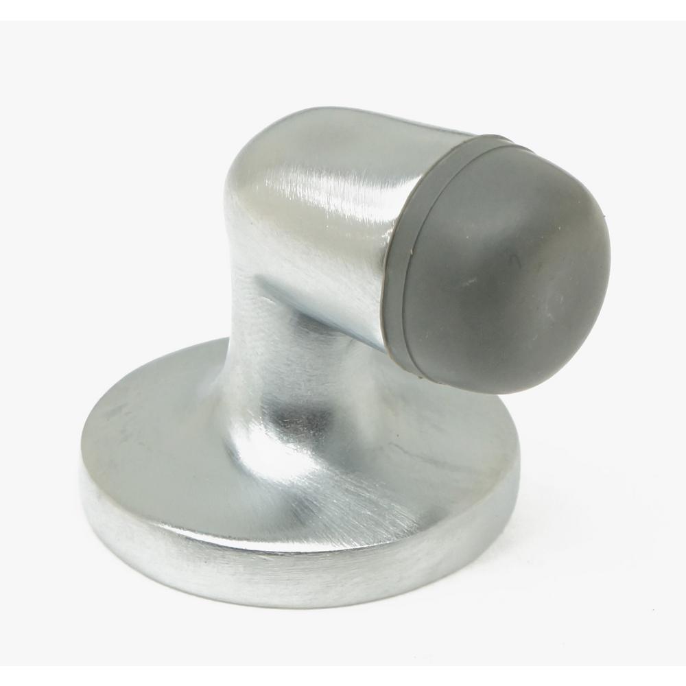 Mini Solid Brass Floor Mounted Gooseneck Door Stop in Oil-Rubbed Bronze - Super Arbor