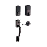Z-Wave SmartCode 916 Touchscreen Satin Nickel Single Cylinder Electronic Deadbolt Featuring SmartKey Security - Super Arbor