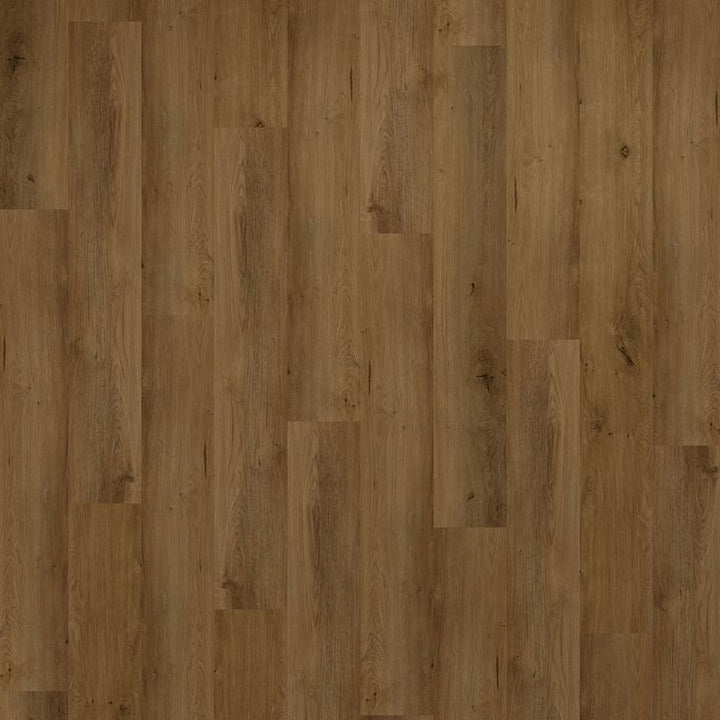 Preston Oak 12-mil x 9-in W x 60-in L Waterproof Interlocking Luxury Vinyl Plank Flooring (22.53-sq ft/ Carton)