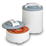 Snackmaster Encore 4-Tray Expandable White Food Dehydrator