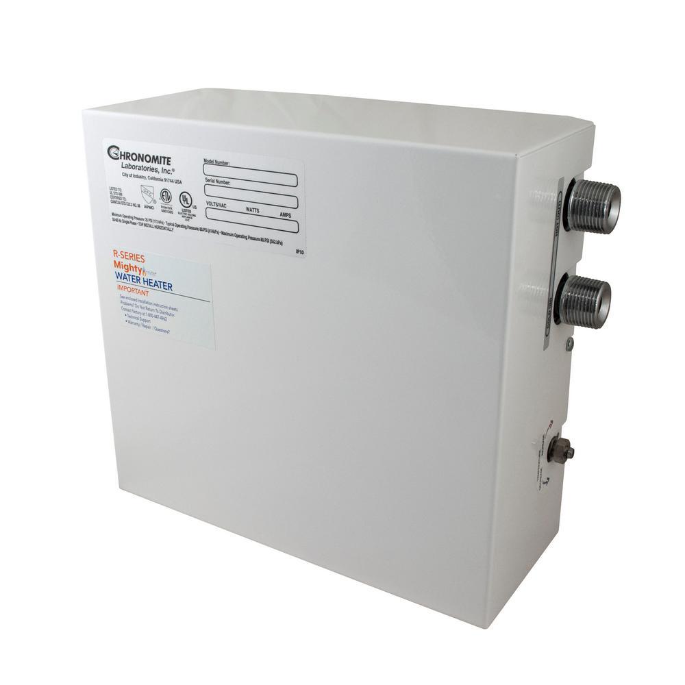 MIGHTY-mite R Series-Low Activation 0.35 GPM 48 Amp, 208-Volt, 10,000-Watt Point of Use Electric Tankless Water Heater - Super Arbor