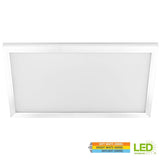1 ft. x 4 ft. 50-Watt4000 Lumens Dimmable White Integrated LED Edge-Lit Flat Panel Flush Mount Light Color Changing CCT