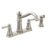 Belfield 2-Handle Standard Kitchen Faucet with Side Spray in Oil Rubbed Bronze