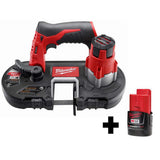 M12 12-Volt Lithium-Ion Cordless Sub-Compact Band Saw W/ Free M12 2.0Ah Battery - Super Arbor