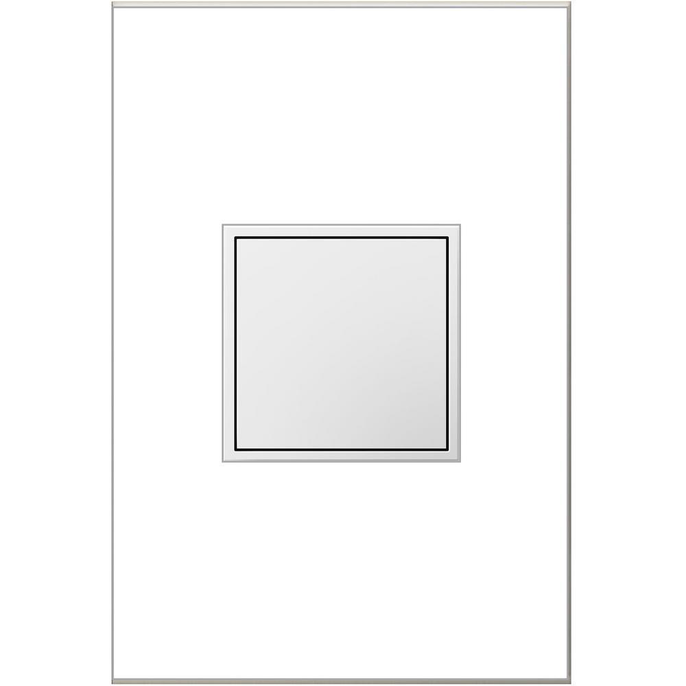 adorne 15 Amp 125-Volt Tamper Resistant 1-Gang Pop-Out Outlet, White - Super Arbor