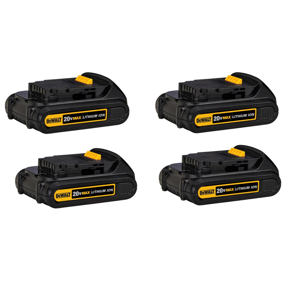 20-Volt MAX Compact Lithium-Ion 3.0Ah Battery Pack (2-Pack) - Super Arbor