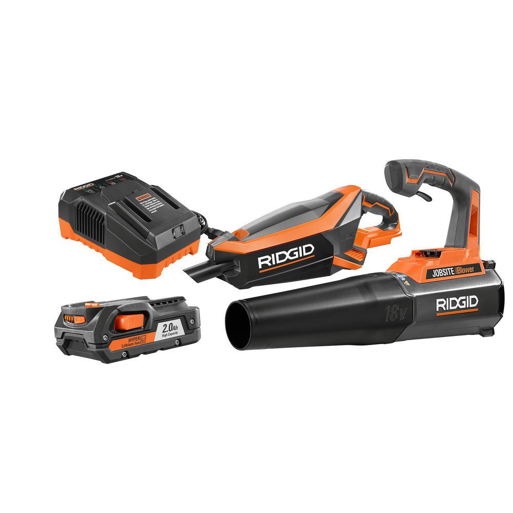 18-Volt Brushless Vacuum and Jobsite Blower Kit - Super Arbor