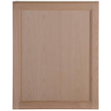 Easthaven Shaker Assembled 36x30x12 in. Frameless Wall Cabinet in Unfinished Beech - Super Arbor