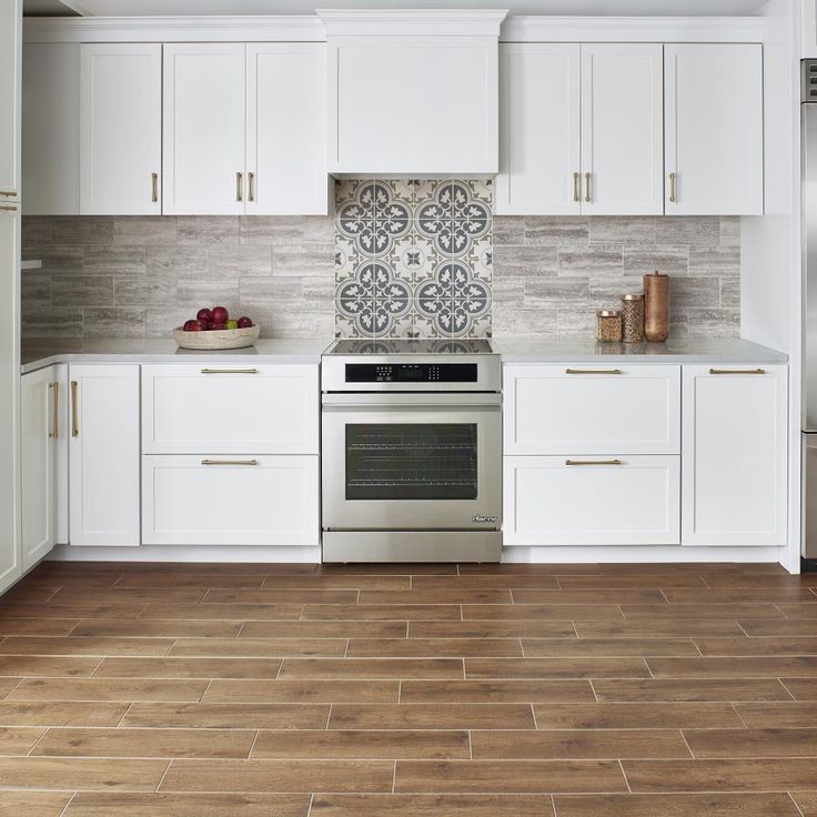 Mohawk ForeverStyle Oak Wood 6-in x 24-in Matte Porcelain Wood Look Floor Tile