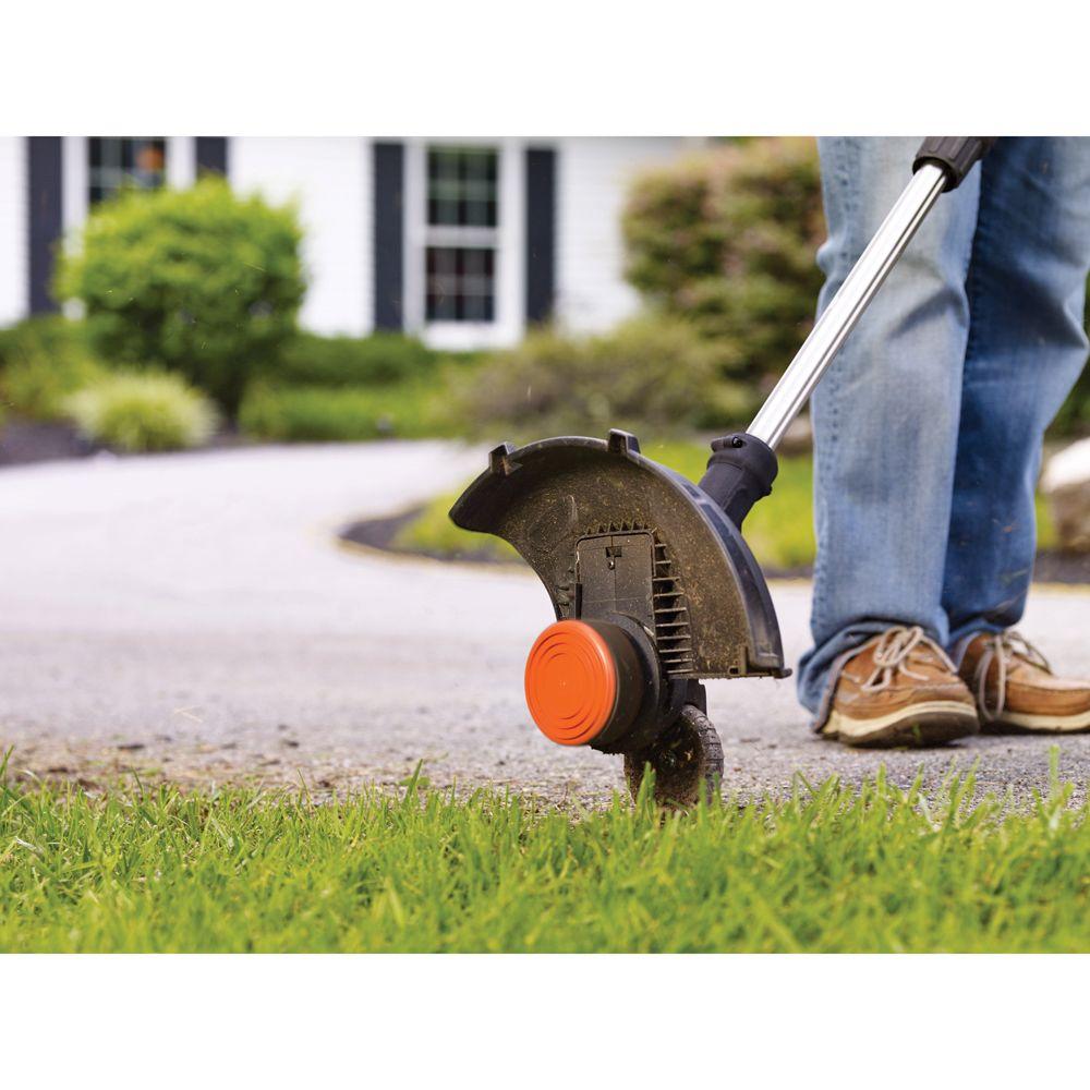 BLACK+DECKER 12 in. 20V MAX Lithium-Ion Cordless 2-in-1 String Grass Trimmer/Lawn Edger with (1) 2.5Ah Battery and Charger Included - Super Arbor