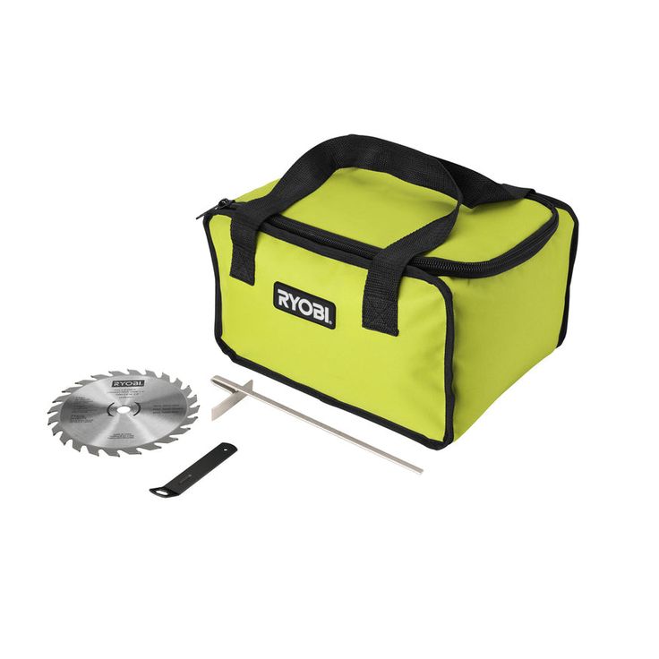 15 Amp Corded 7-1/4 in. Circular Saw with EXACTLINE Laser Alignment System, 24T Carbide Tipped Blade, Edge Guide and Bag