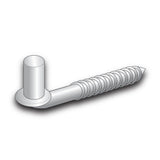 Everbilt 5/8 in. x 4-1/2 in. Chain Link Fence Lag Screw Hinge