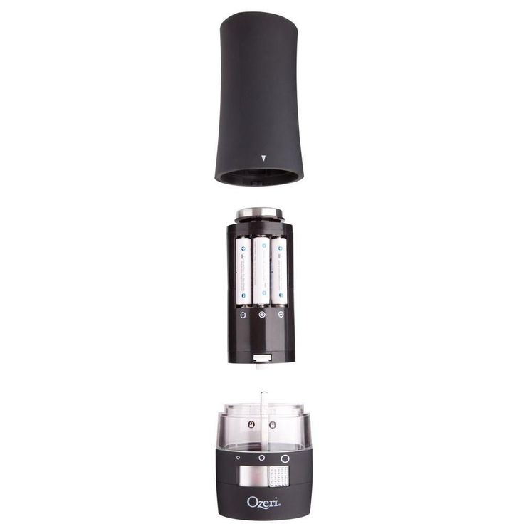 Savore Soft Touch Electric Pepper Mill and Grinder