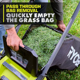 RYOBI 20 in. 40-Volt HP Brushless Cordless Push Lawn Mower with Two 6.0Ah Batteries and Charger