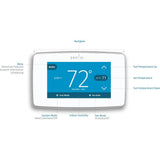 Emerson Sensi Touch Wi-Fi Smart Thermostat with Touchscreen Color Display, C-Wire Required - Super Arbor