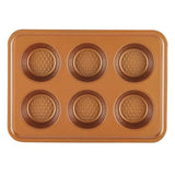 Ayesha Bakeware Toaster Oven Baking Set, Copper, 4-Piece
