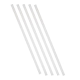32 in. x 3/4 in. White Aluminum Square Deck Railing Baluster (5-Pack) - Super Arbor