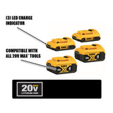 20-Volt MAX Lithium-Ion Battery Pack (4-Pack) - Super Arbor