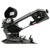 1/2 HP 5 in. x 6 in. Mitering Metalworking Horizontal Band Saw with Closed Stand, 3-Speed, 115/230-Volt, HBS-56S - Super Arbor