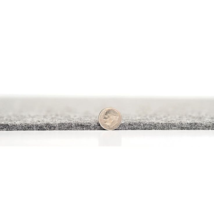 Foss Peel and Stick First Impressions Flat Sky Grey 24 in. x 24 in. Commercial Carpet Tile (15 Tiles/Case)