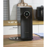 Tankless Countertop Water Purifier/Dispenser in Black