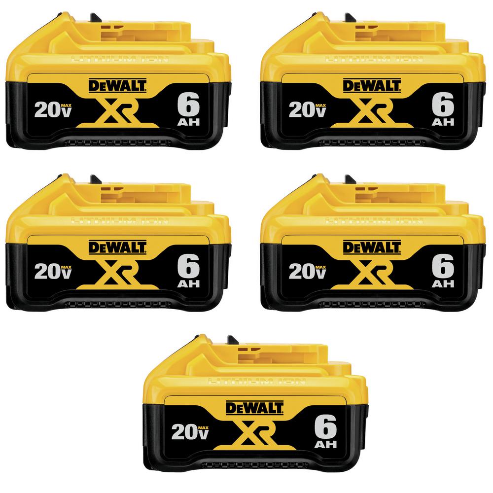 20-Volt MAX XR Premium Lithium-Ion 5.0Ah Battery Pack