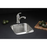 Elkay Everyday Chrome 1-Handle Deck-Mount Low-Arc Handle Kitchen Faucet